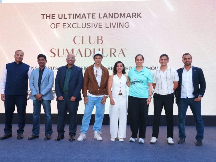 Bengaluru's First Residential Branded Clubhouse Goes Live at Folium by Sumadhura; Unveiled by Sports legends Saina Nehwal, Saurav Ghosal and Puja Tomar