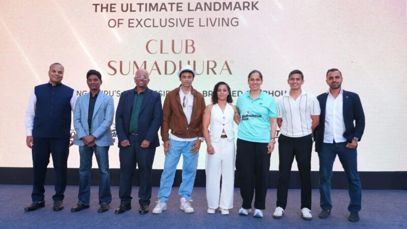 Bengaluru's First Residential Branded Clubhouse Goes Live at Folium by Sumadhura; Unveiled by Sports legends Saina Nehwal, Saurav Ghosal and Puja Tomar