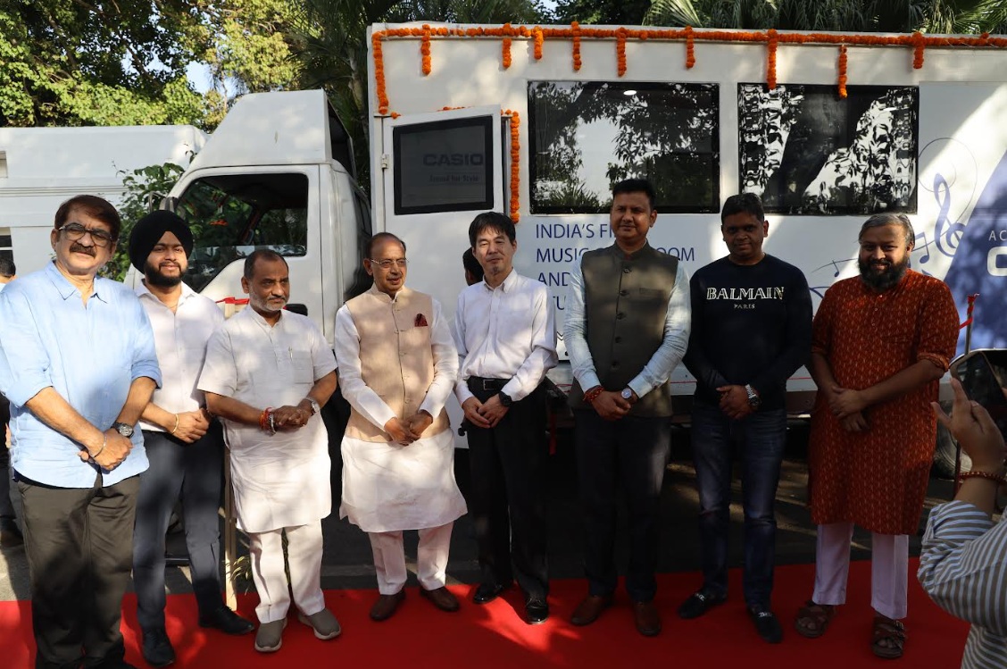 Casio India Strengthens Commitment to Music Education – Extends CSR Support to *India's First Mobile Music Classroom & Recording Studio – The Musical Bus