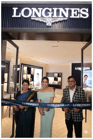 Longines Friend of the Brand Sara Ali Khan Inaugurates Brand's Boutique in Hyderabad