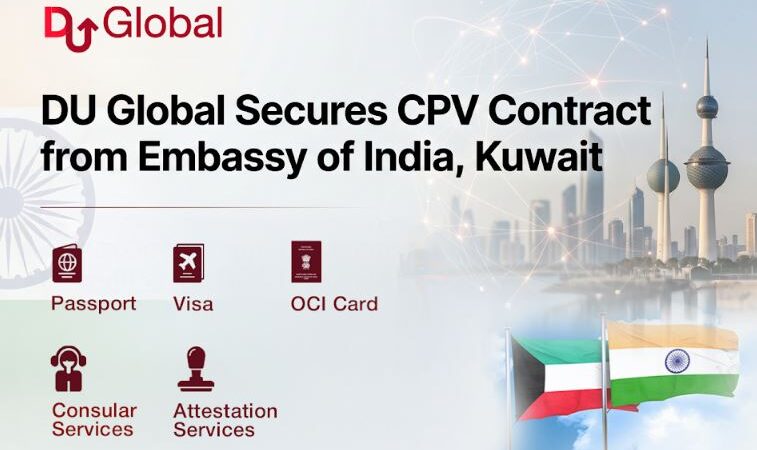 Dudigital Global Limited Secures CPV Services Contract from Embassy of India, Kuwait