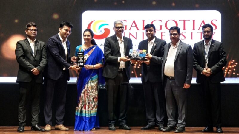 Galgotias University Receives Prestigious Blue Chip Partner Award from L&T EduTech at NEXUS 2026