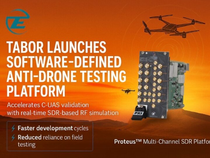 Tabor Redefines Anti-Drone Testing with Software-Defined SDR Platform
