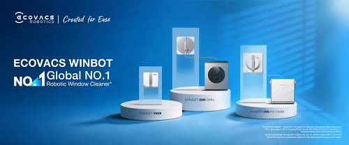 The World's 1 Bestselling Robotic Window Cleaner: ECOVACS WINBOT Restores Crystal-Clear Views with Ease