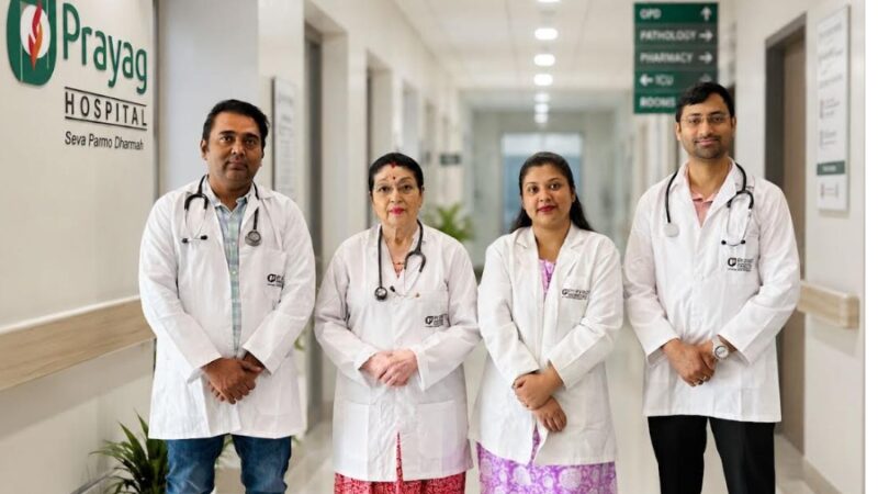 High-Risk Trauma Surgery Saves Road Accident 74-year-old patient at Prayag Hospital