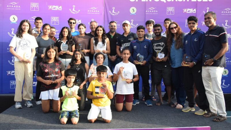 558 Players, Six Days, One Stage: Avaada Powers the Otters Club Squash Tournament 2026 to Its Most Spectacular Edition Yet