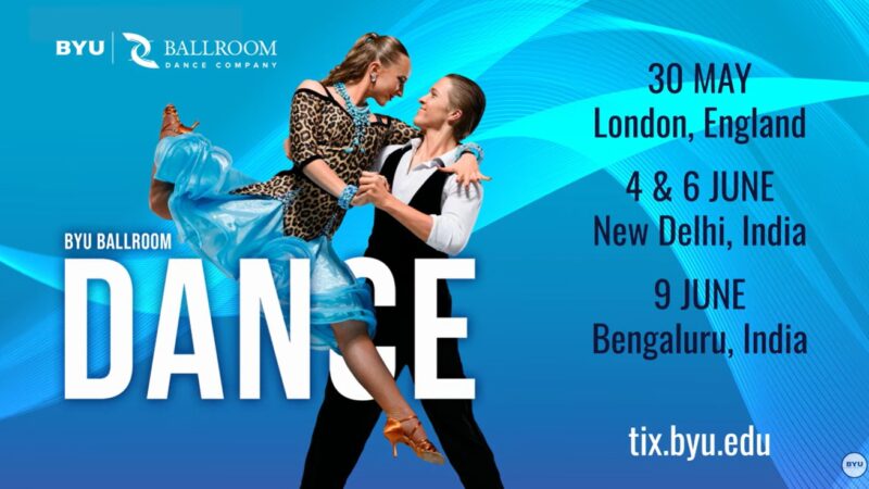 Award-winning BYU Ballroom Dance Company to Perform in India, Showcasing World-Class Dance and Cultural Exchange