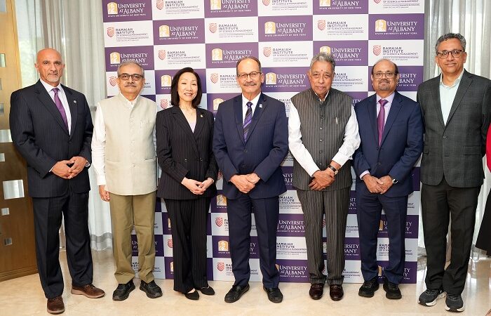 Ramaiah Institute of Science and Management and University at Albany Announce Landmark Collaboration to Redefine Higher Education in India