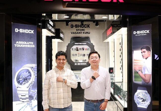 Casio Strengthens Retail Presence in the capital with the Launch of its First G-SHOCK Exclusive Store in South Delhi