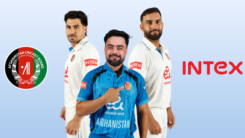 Intex Partners Afghanistan Men's Cricket Team as Associate Sponsor for India Tour 2026
