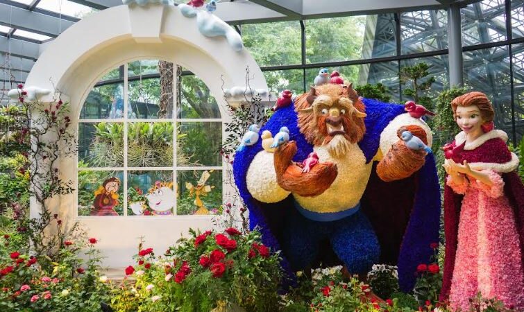 Disney Garden of Wonder Blooms to Life Again at Singapore's Gardens by the Bay with All-new Character Topiaries