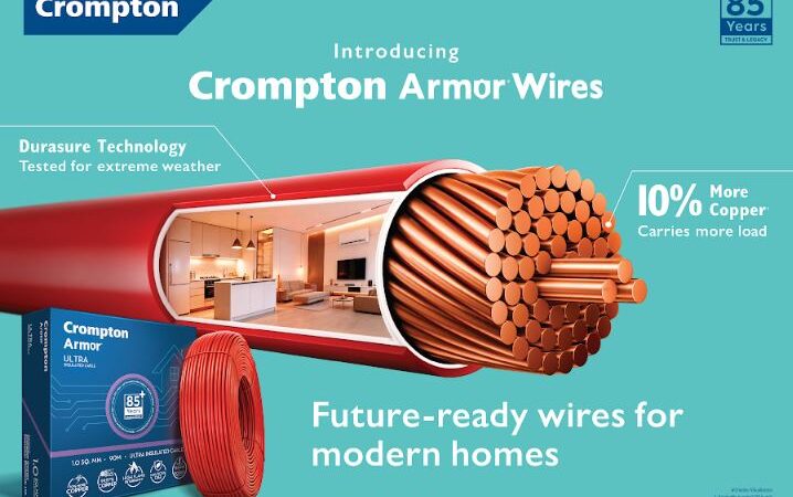Crompton Enters House Wires