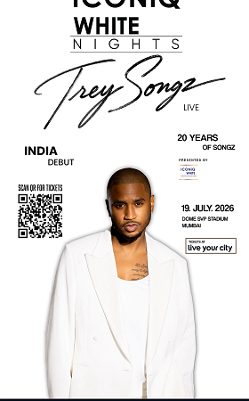 Global R&B Superstar Trey Songz live in Mumbai for an Exclusive ICONiQ White Night