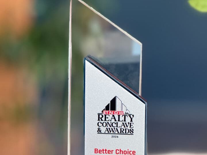 Better Choice Realtors Wins "Iconic SCO Project of the Year" Award for India World Mart at ET Now Realty Conclave & Awards 2026