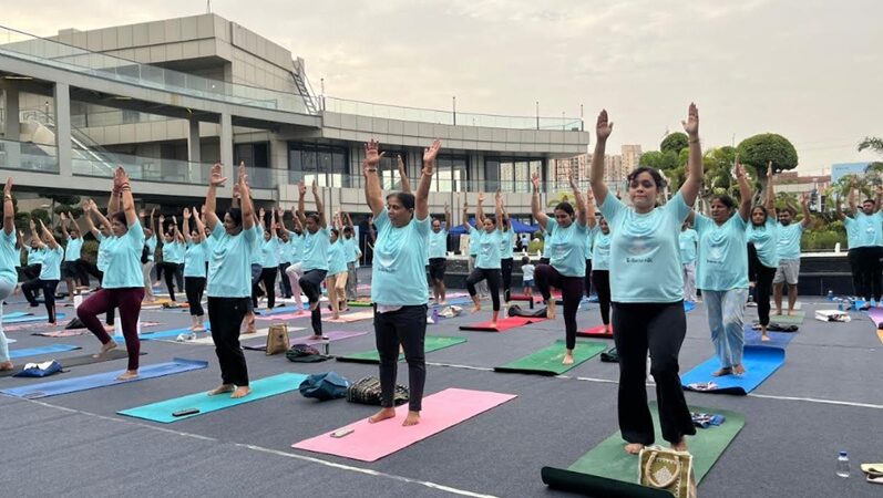 Group 108 Hosts 'The Wellness Edit' at Grandthum on International Yoga Day