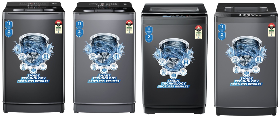 Intex Introduces New Range of Fully Automatic Top Load Washing Machines