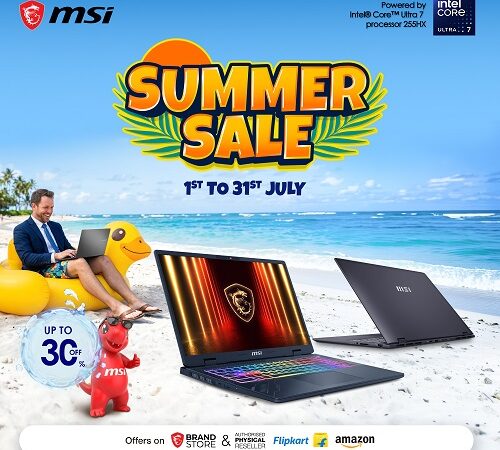 MSI Joins the Flipkart GOAT Sale with Special Pricing Across Gaming and Productivity Laptops