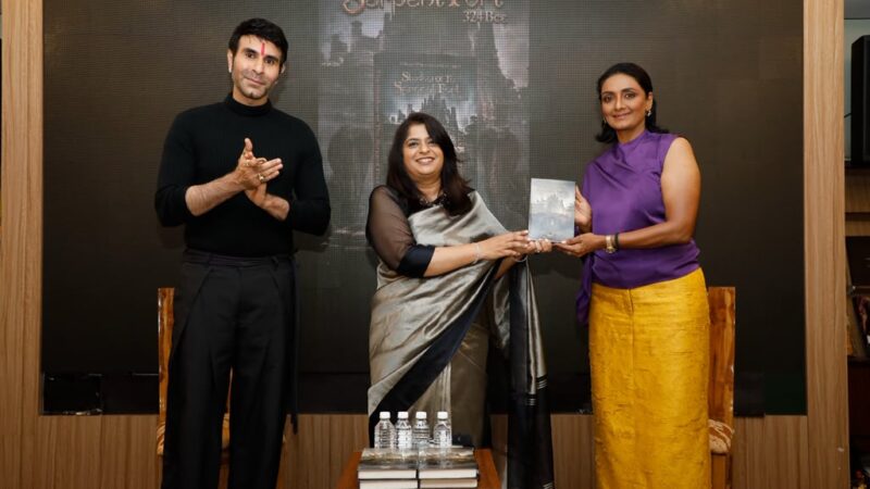 Author Arti Chavan Launches her Debut Book "Shadow of the Serpent Fort"