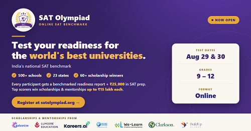 SAT Olympiad 2026 Opens Registrations: A Gateway to Global Mentorships and Scholarships Up to Rs 15 Lakh for Grade 9-12 Students