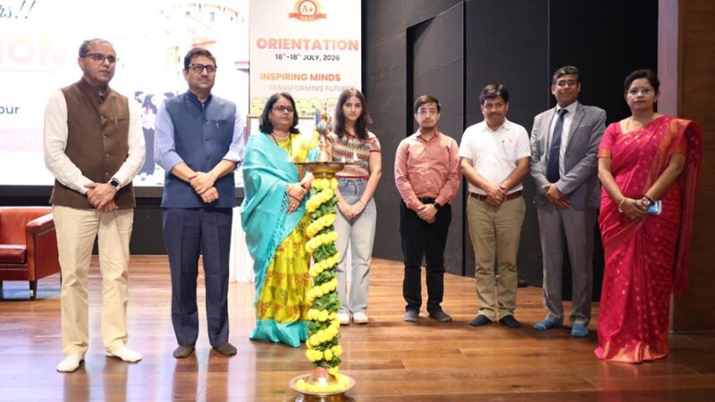 Manipal University Jaipur Kicks Off Three-Day Orientation with Grand Academic Celebration