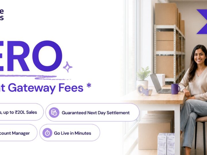 Cashfree Payments Announces zero percent Payment Gateway Fees for its New Businesses Till March 2027
