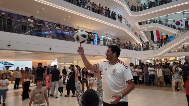 Sky City Mall Brings the Spirit of Football to Life with an Immersive Fan Experience
