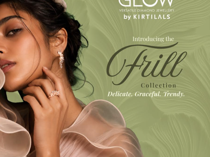 Glow by Kirtilals Unveils 'The Frill Collection': A Contemporary Natural Diamonds Collection, Inspired by Graceful Movement