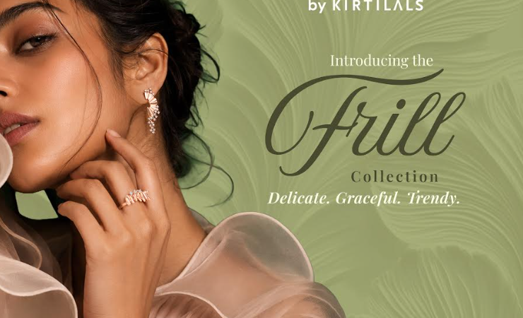 Glow by Kirtilals Unveils 'The Frill Collection': A Contemporary Natural Diamonds Collection, Inspired by Graceful Movement