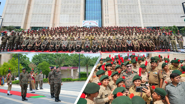 Major General Gaurav Gautam Inspires NCC Cadets at Galgotias University to Combine Discipline, Patriotism and Modern Technology in Service of the Nation