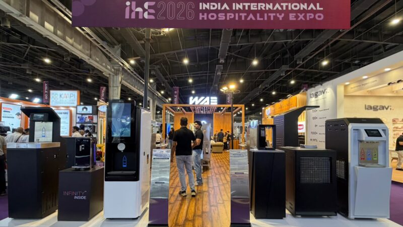 WAE Showcases Next-Generation Sustainable Water Technologies at the India International Hospitality Expo 2026
