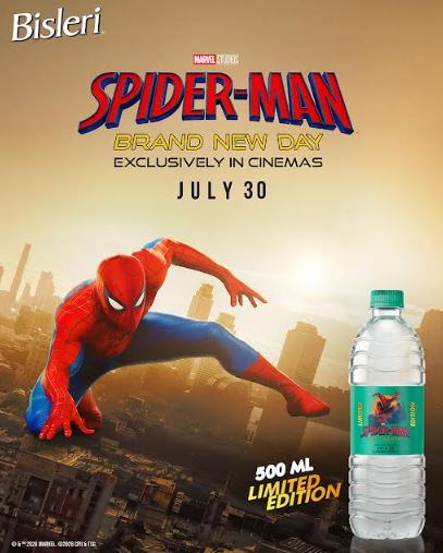 Bisleri Brings the Magic of Spider-Man: Brand New Day to Consumers with Limited-Edition Packs and Merchandise