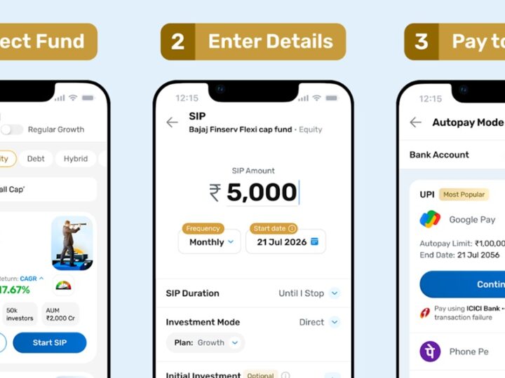 Now, You Can Start an SIP with Bajaj AMC in Just Three Steps