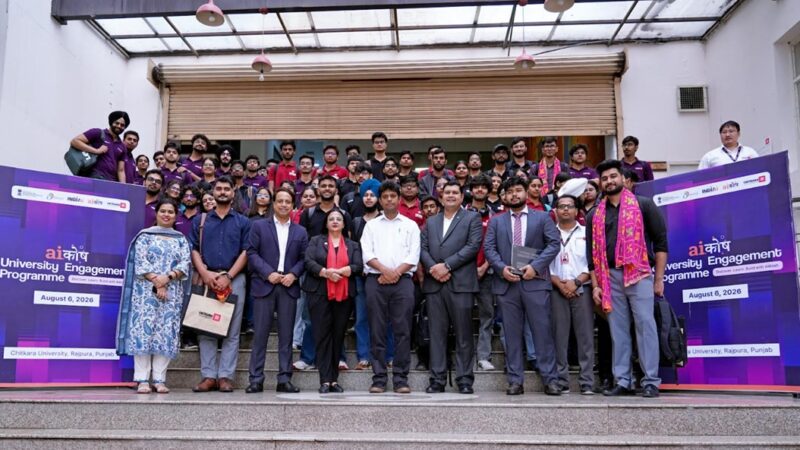 Chitkara University Hosted the AIKosh University Engagement Programme Under IndiaAI Mission, 250 CSE-AI Students Participated