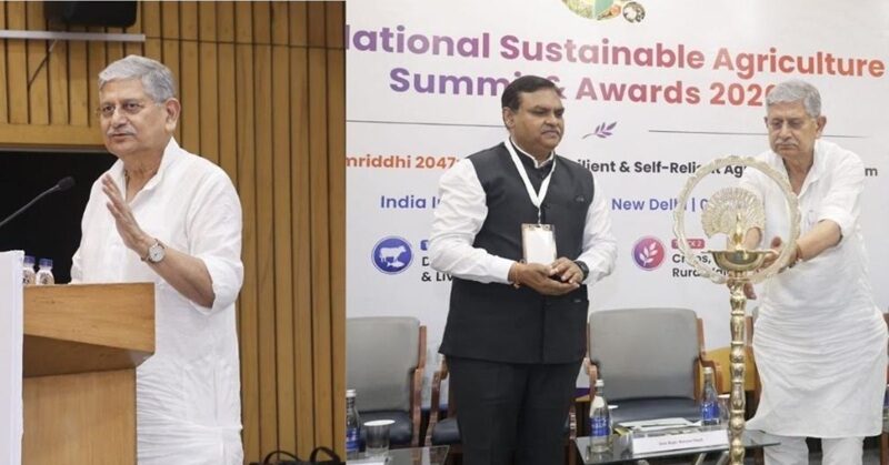 Dairy, Fisheries, Livestock to Drive Rural Economy's Growth: Union Minister Lalan Singh at the 3rd National Sustainable Agriculture Summit & Awards