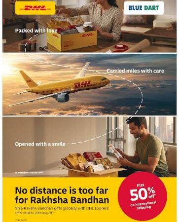 DHL Express' Rakhi Express is Back with 50% Off on International Shipments from India