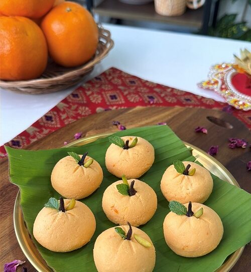 Add a Citrusy Twist to Rakhi with Orange Sandesh