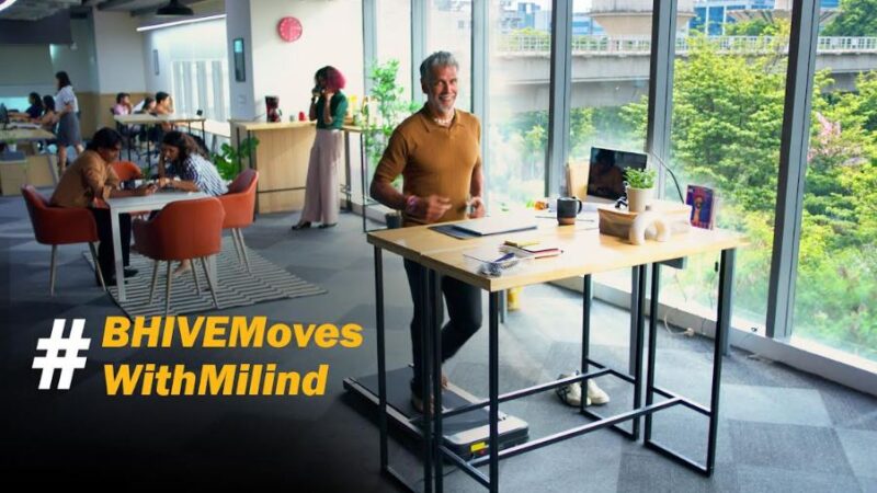 BHIVE Becomes the First Campus Workspace Company in India to Launch a Brand Film, Bringing Its Fitness-Led Vision to Life with Milind Soman
