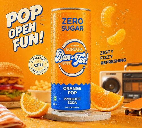 Sip the Nostalgia, Skip the Sugar: Borecha Reimagines Orange Bun-Taa! With Probiotics, Now on Instamart