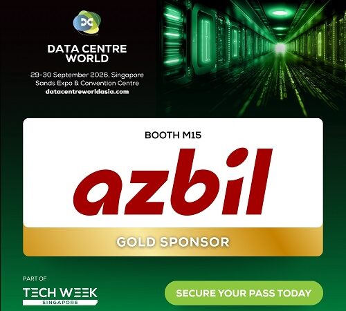 Azbil to Showcase Building Automation Solutions as a Gold Sponsor at Data Centre World Asia 2026