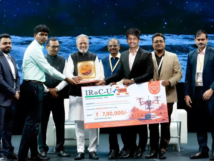 Amrita Vishwa Vidyapeetham Wins Big at ISRO's IRoC-U Robotics Challenge