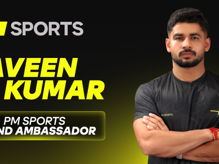 PM Sports Welcomes Kabaddi Star Naveen Kumar as Brand Ambassador