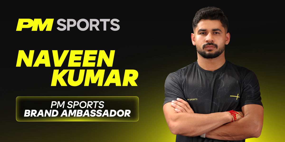 PM Sports Welcomes Kabaddi Star Naveen Kumar as Brand Ambassador