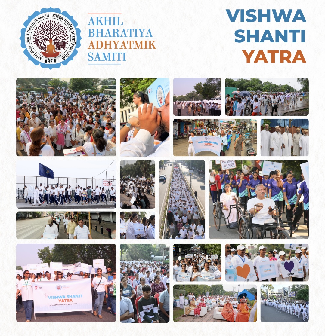 Akhil Bharatiya Adhyatmik Samiti (ABAS) Brings Vishwa Shanti Yatra 2026 – Unites Bharat in a Celebration of Peace, Diversity and One Humanity