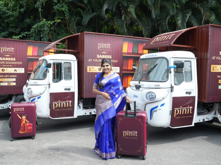 Pinit Launches Quick-Commerce Saree Platform with 45-Minute Doorstep Fulfilment