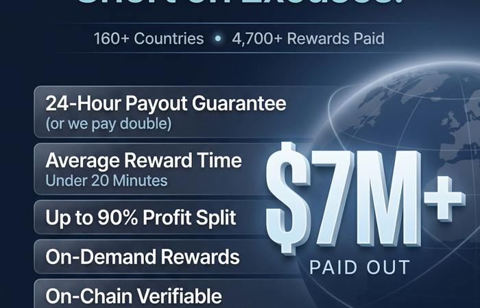 Funded Trader Markets Passes USD 7.4 Million in Trader Rewards With Every Payout in a Public Ledger