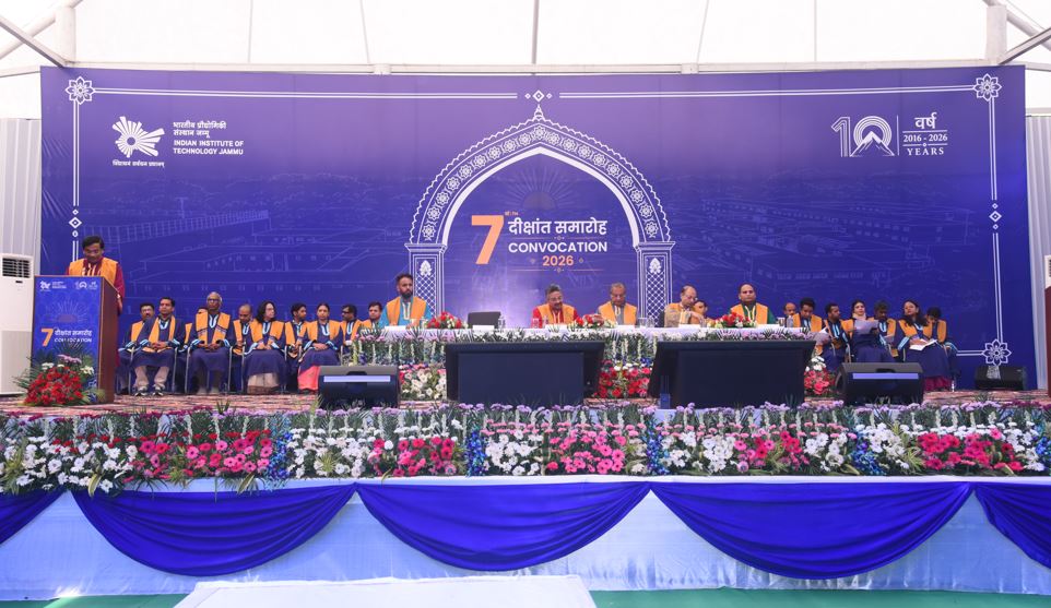 IIT Jammu's 7th Convocation Marks a Milestone with 420 Degrees Conferred