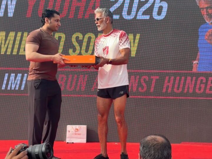 Musclemind Honours Winners at RUNYODHA 2026 in Noida