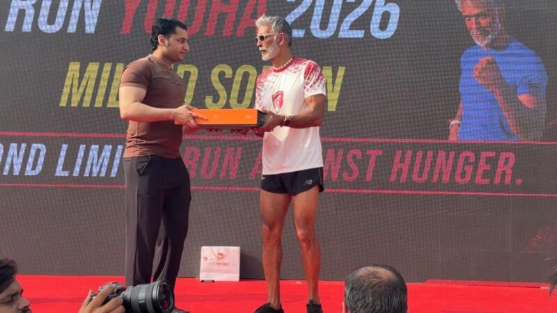 Musclemind Honours Winners at RUNYODHA 2026 in Noida