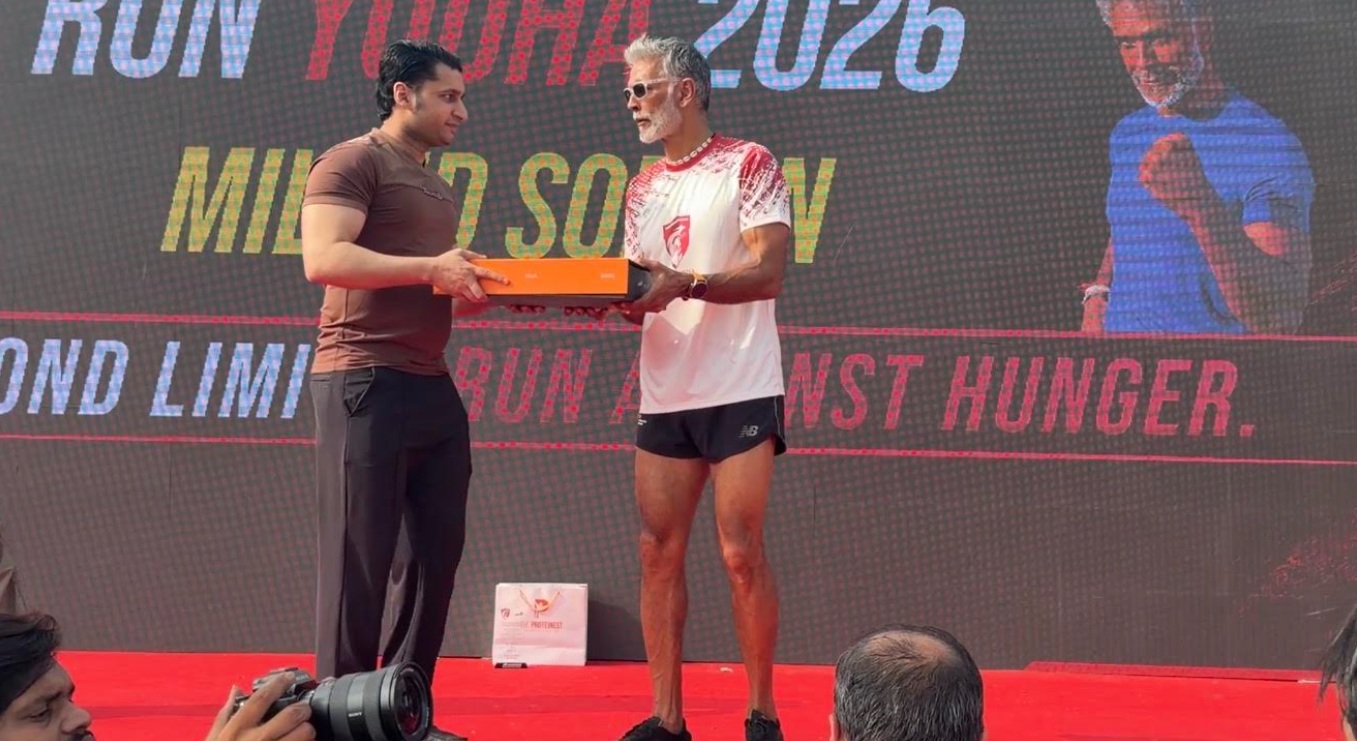 Musclemind Honours Winners at RUNYODHA 2026 in Noida