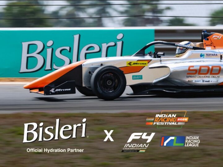 Bisleri International becomes Official Hydration Partner of F4 and the Indian Racing League